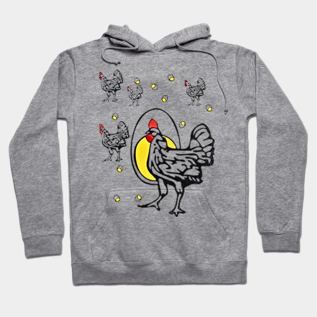 Roseanne chicken funny tv show Hoodie by Funny sayings